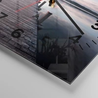 Clock face with numbers