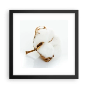 Poster in black frame - Soft By Nature - 30x30 cm