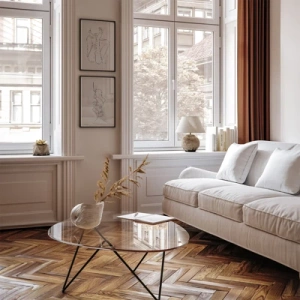 Subtle lines - Inspiration for the living room