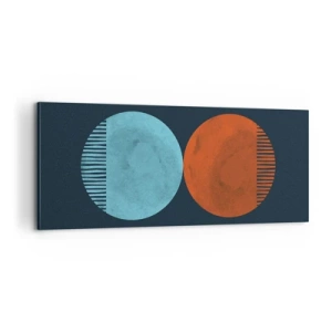 Canvas picture - Only Geometry? - 100x40 cm