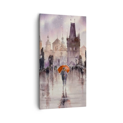 Canvas picture - Peaople Don't Change - 55x100 cm