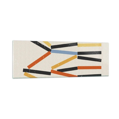 Glass picture - Horizontal Composition - 90x30 cm
