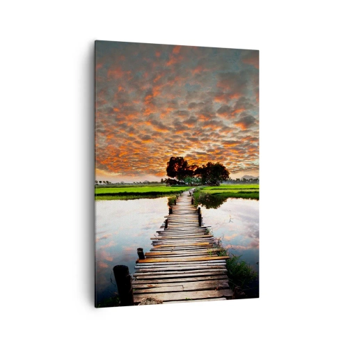 Canvas picture - Spread Your Arms and Breathe - 70x100 cm