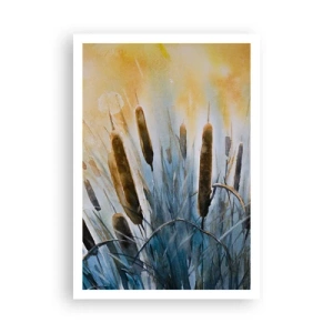 Poster - Coolness of Water, Heat of the Sun - 70x100 cm