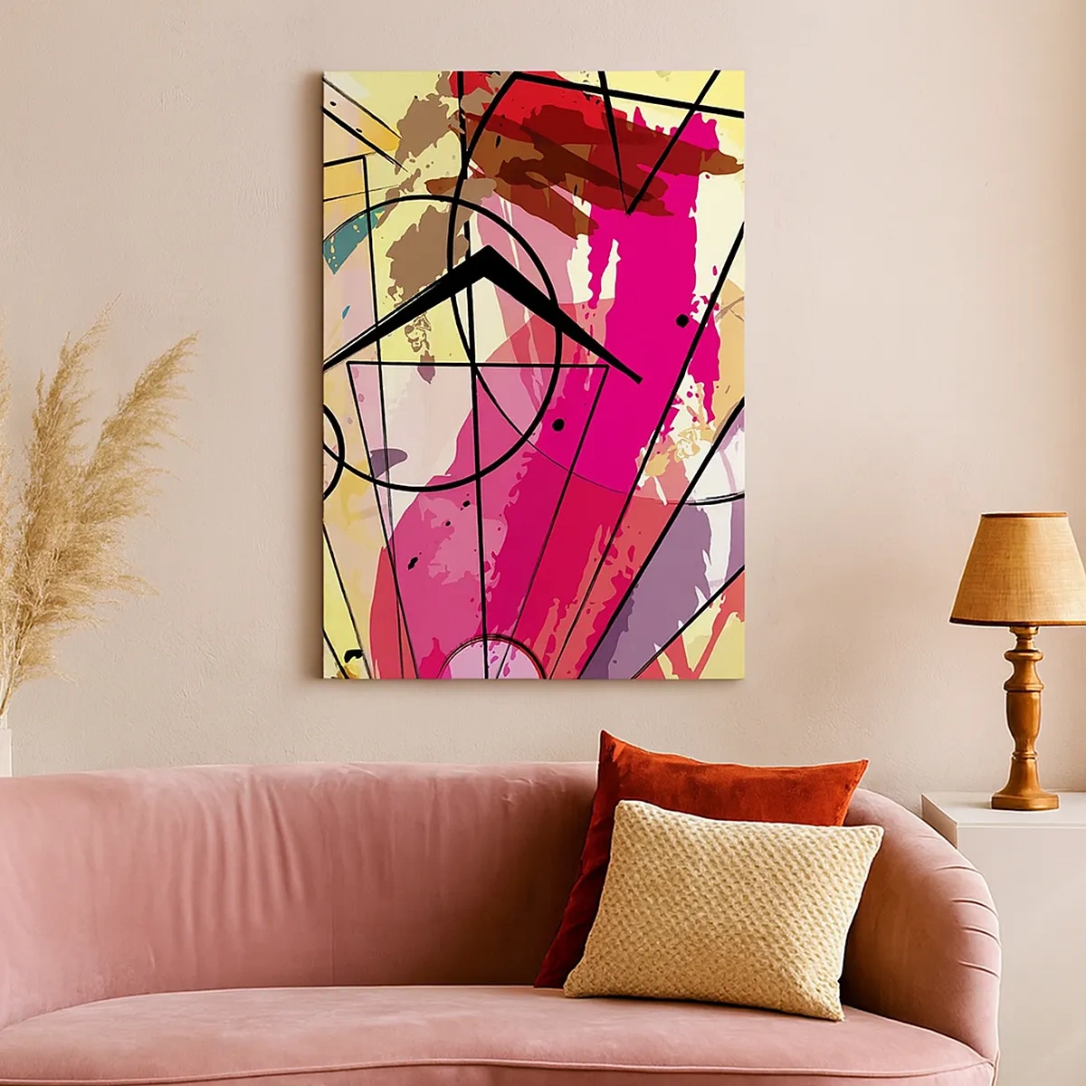 Canvas picture - Explosion  - 50x70 cm