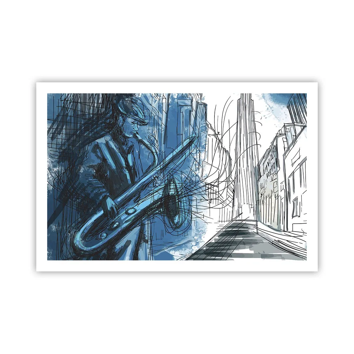 Poster - City Rhapsody - 91x61 cm