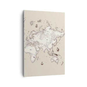 Canvas picture - Travel Round the World - 70x100 cm