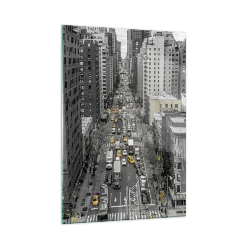 Glass picture - New York Life - 50x70 cm