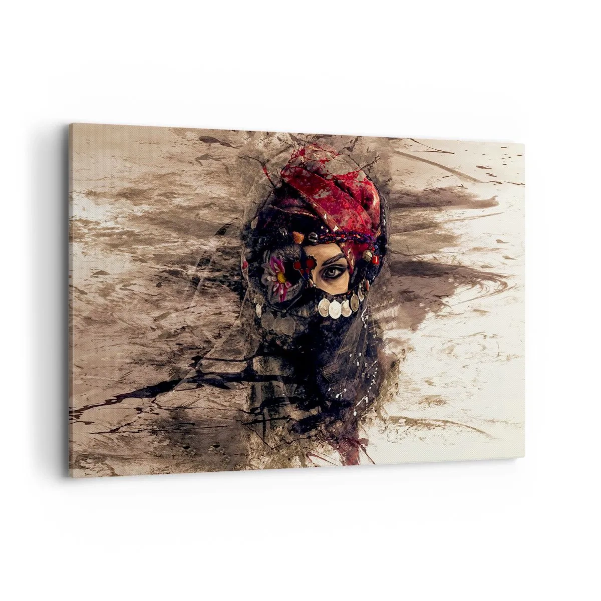 Canvas picture - At Least Worrying - 120x80 cm