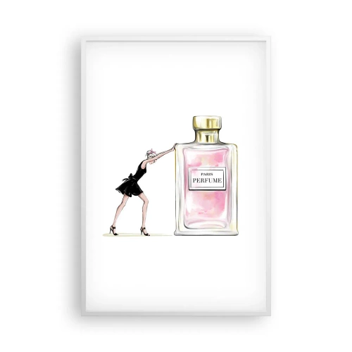 Poster in white frmae - The Essence of Womanhood - 61x91 cm