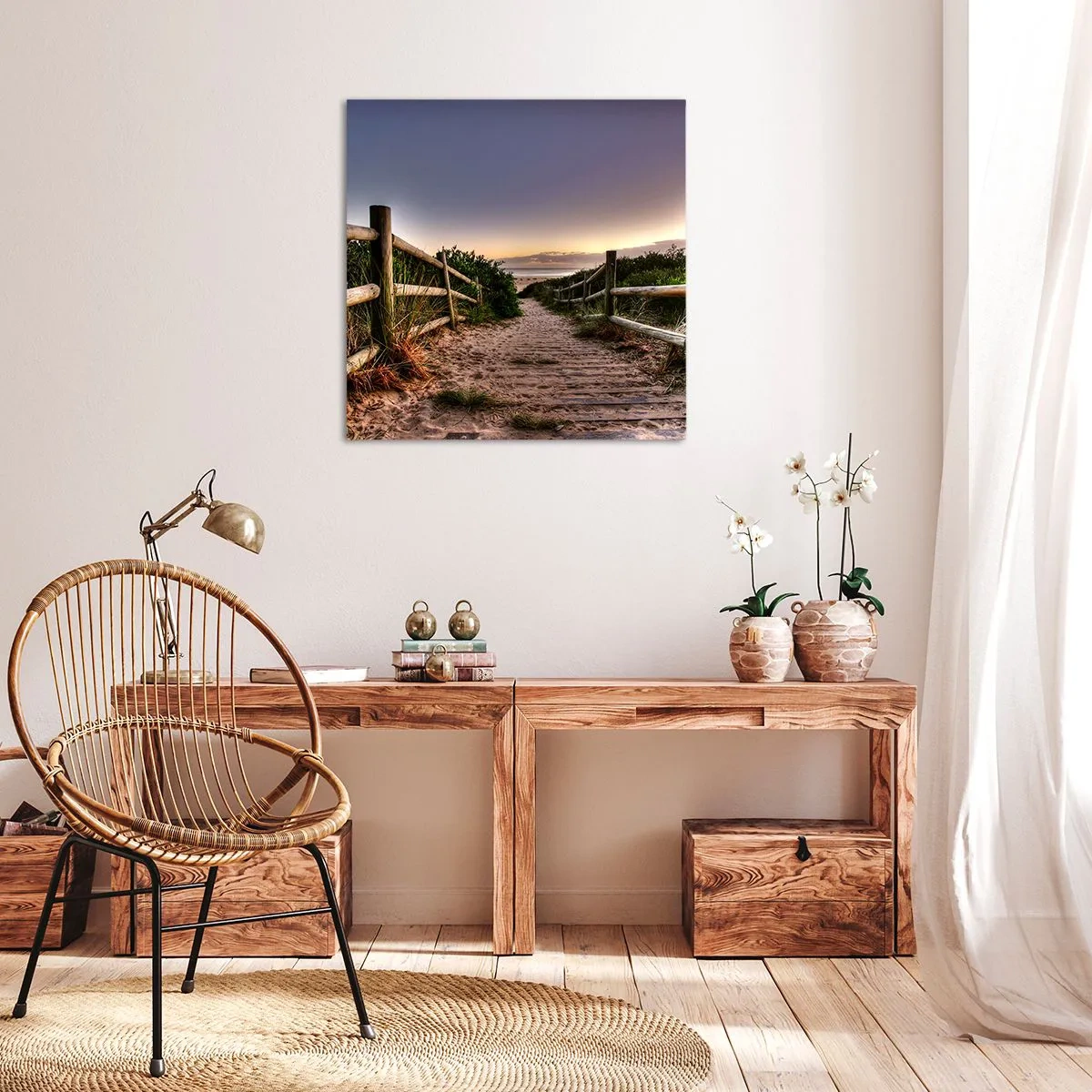Canvas picture - You Can See the Destination - 40x40 cm