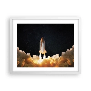 Poster in white frmae - As Astra! - 50x40 cm