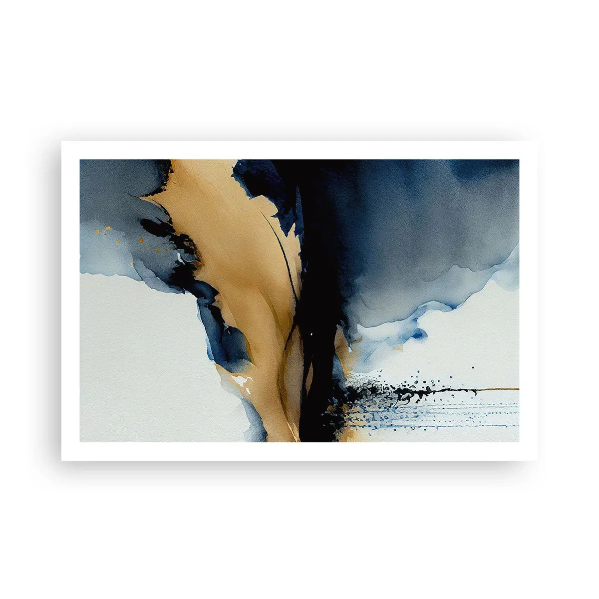 Poster - Behind the Curtain - 91x61 cm