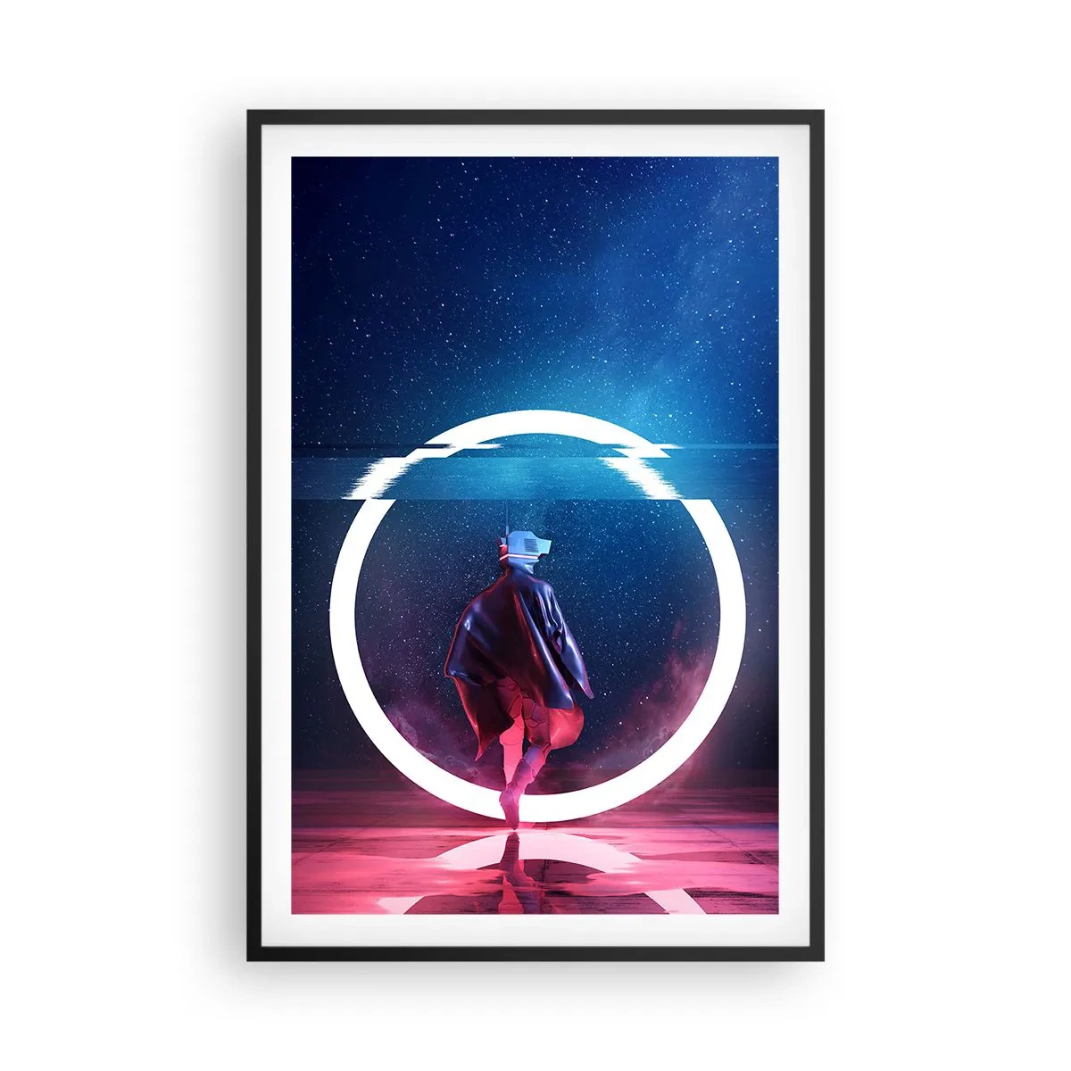 Poster in black frame - Between Worlds - 61x91 cm