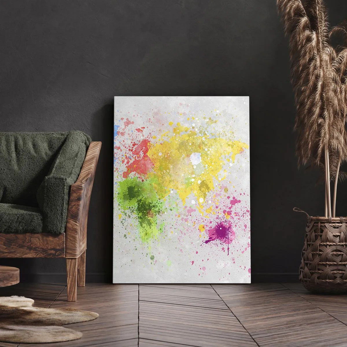 Canvas picture - All the Colours of the World - 70x100 cm
