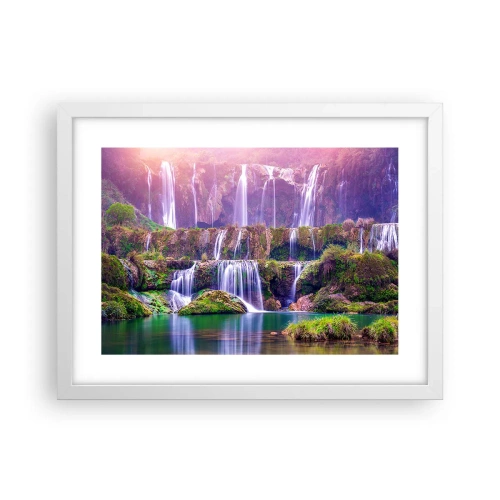 Poster in white frmae - Stairway to Heaven - 40x30 cm