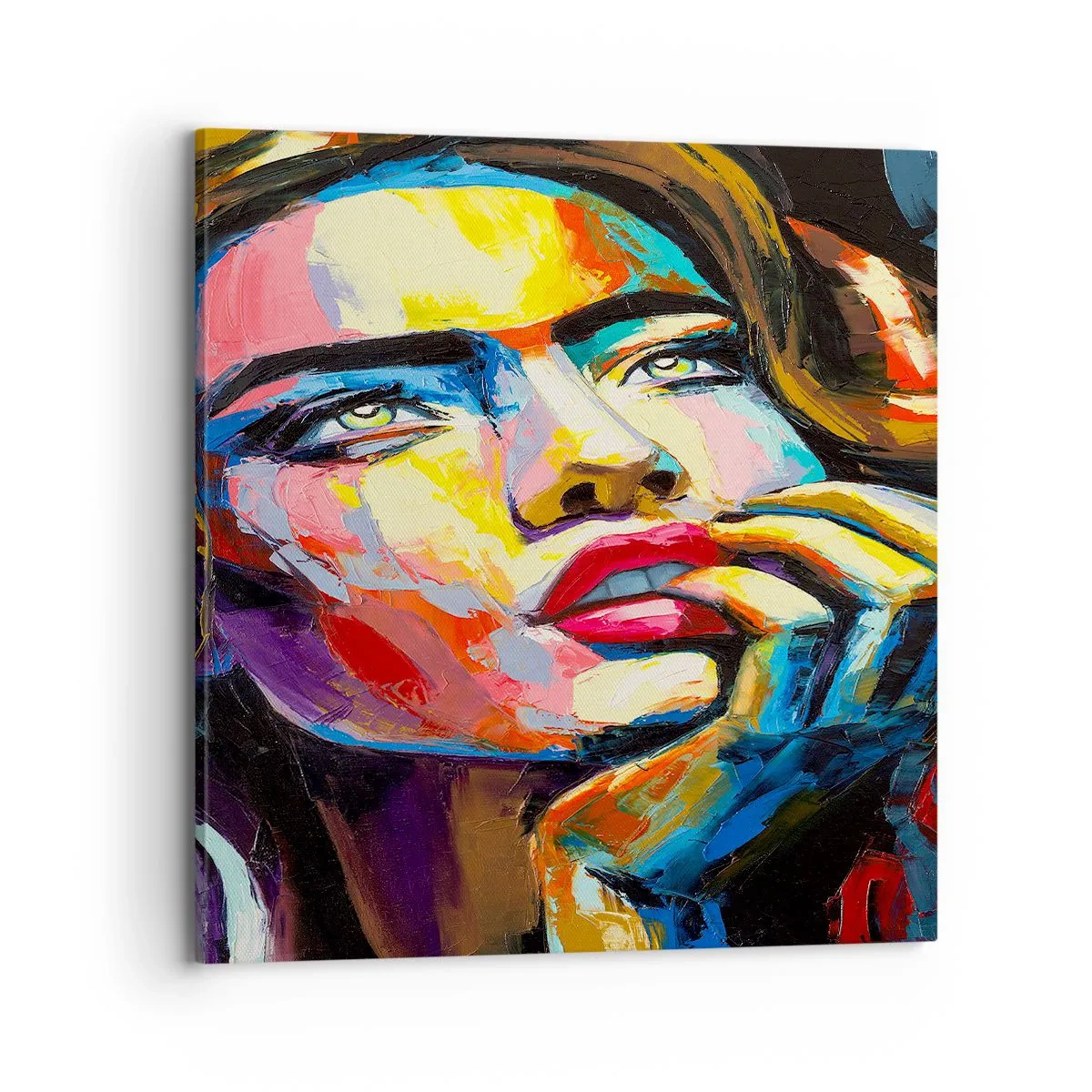 Canvas picture - Dreams Like Birds Flying in the Sky - 70x70 cm