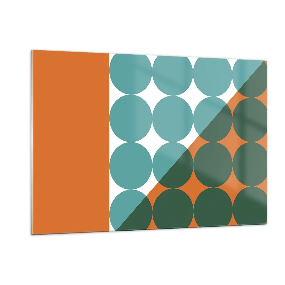 Glass picture - Upwards and Diagonally - 120x80 cm