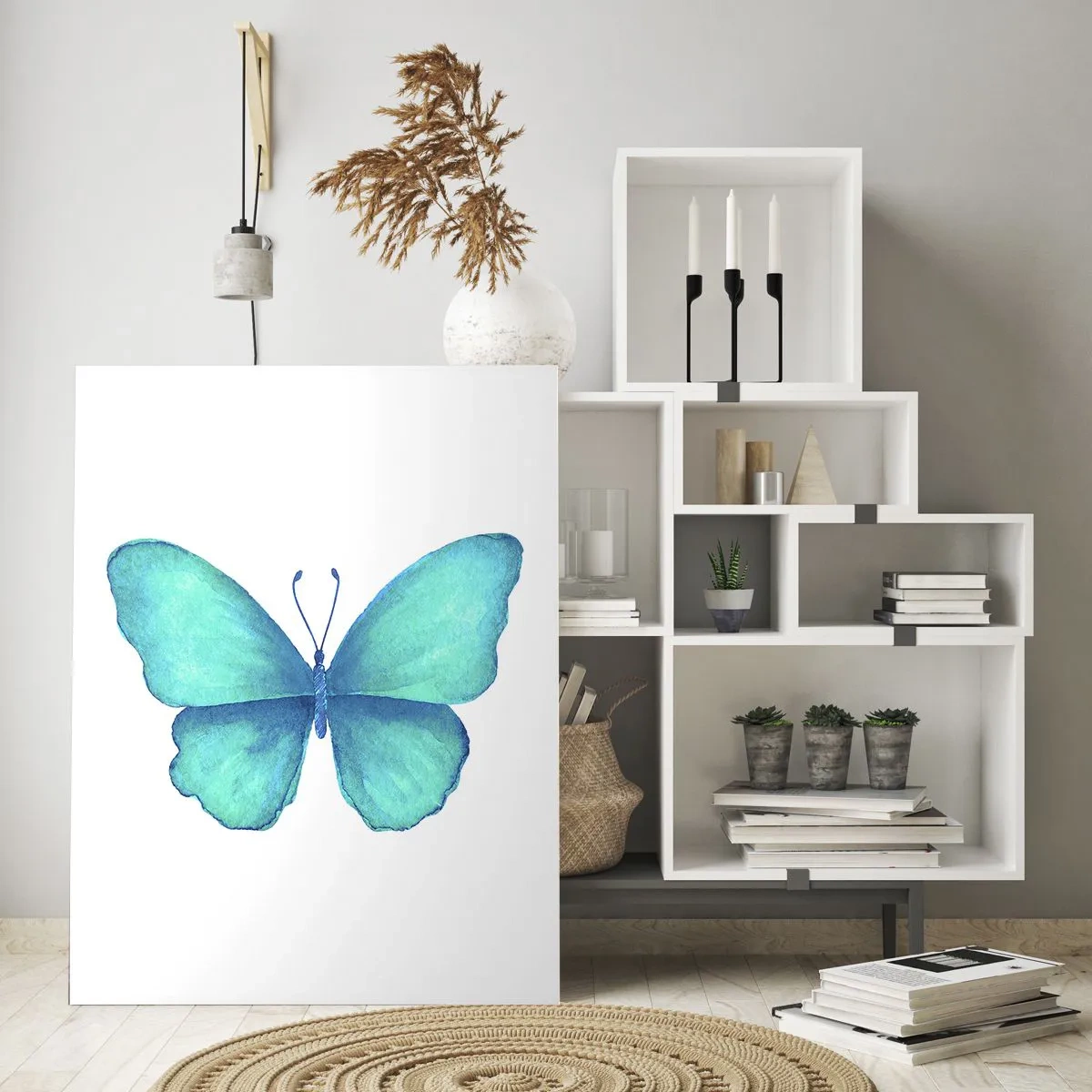 Glass picture - Turquoise by Nature - 50x70 cm