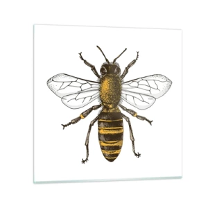 Glass picture - Beautiful and Good - 40x40 cm