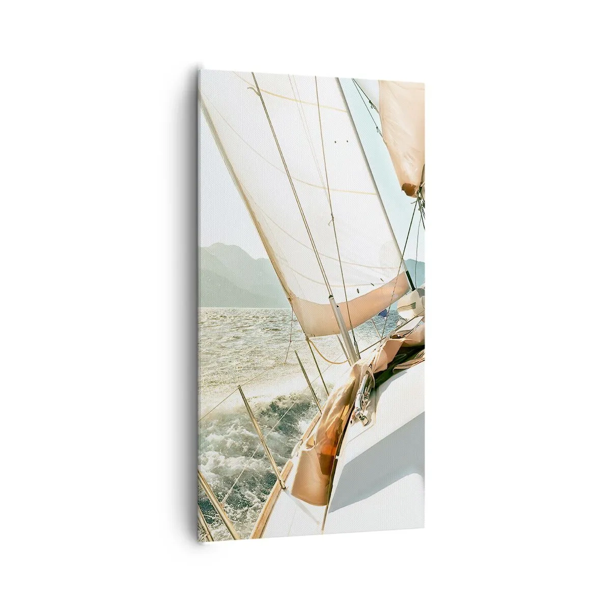 Canvas picture - Full Sail - 65x120 cm