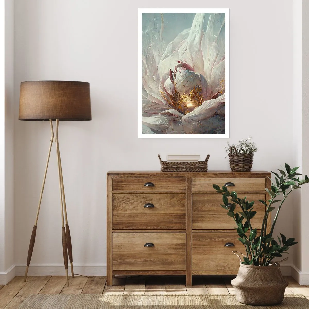 Poster - It Blooms Once Every Hunderd Years - 50x70 cm