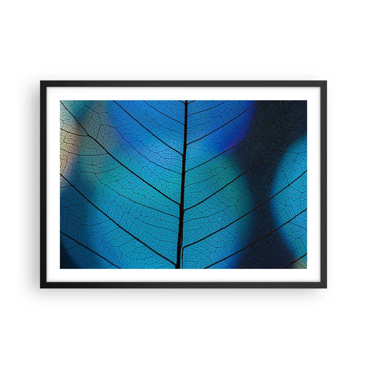 Poster in black frame - Intricate Construction - 70x50 cm