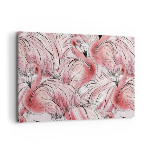 Canvas picture - Bird Corps de Ballet - 120x80 cm