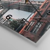 Clock face with numbers