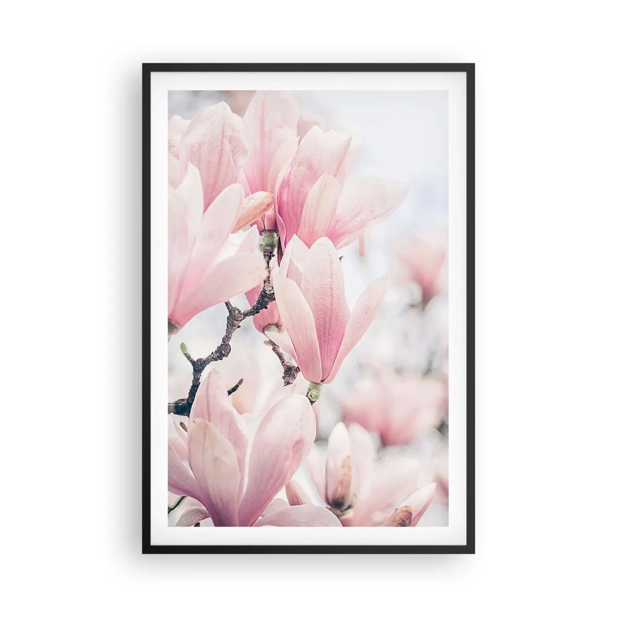 Poster in black frame - Ideal of Subtlety - 61x91 cm