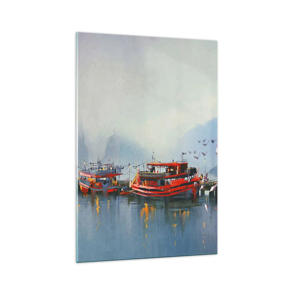 Glass picture - At the End of the World - 70x100 cm