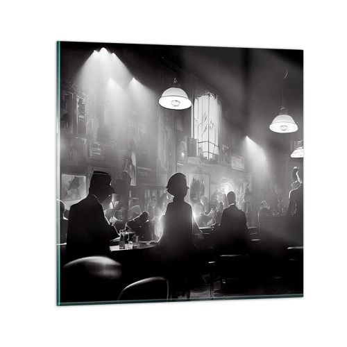 Glass picture - In Jazz Ambiance - 60x60 cm