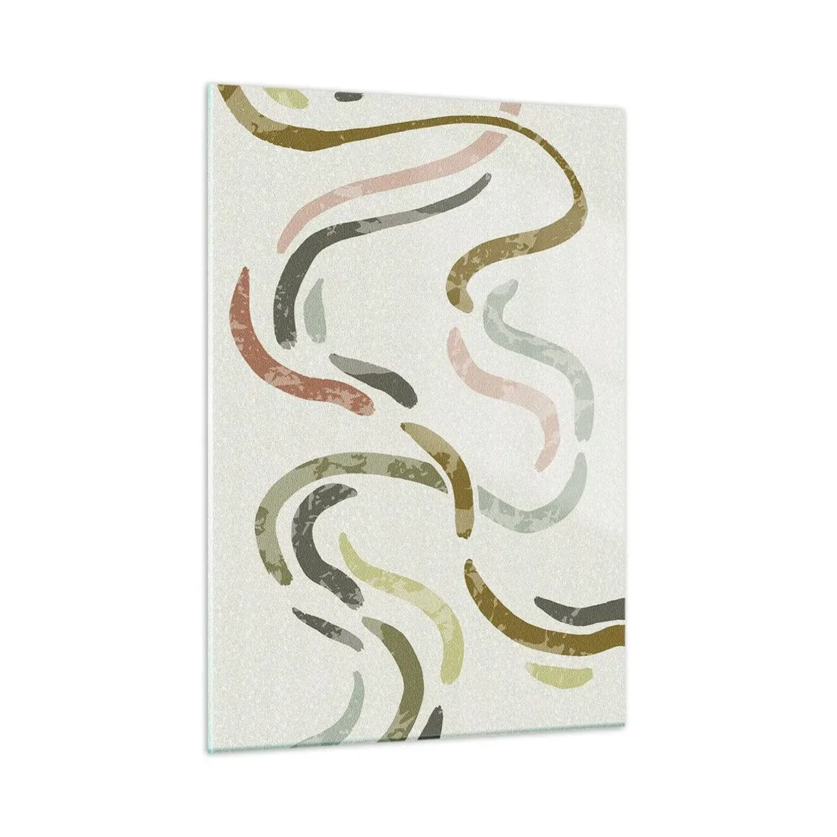 Glass picture - Cheerful Dance of Abstraction - 50x70 cm