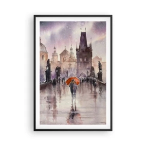 Poster in black frame - Peaople Don't Change - 61x91 cm