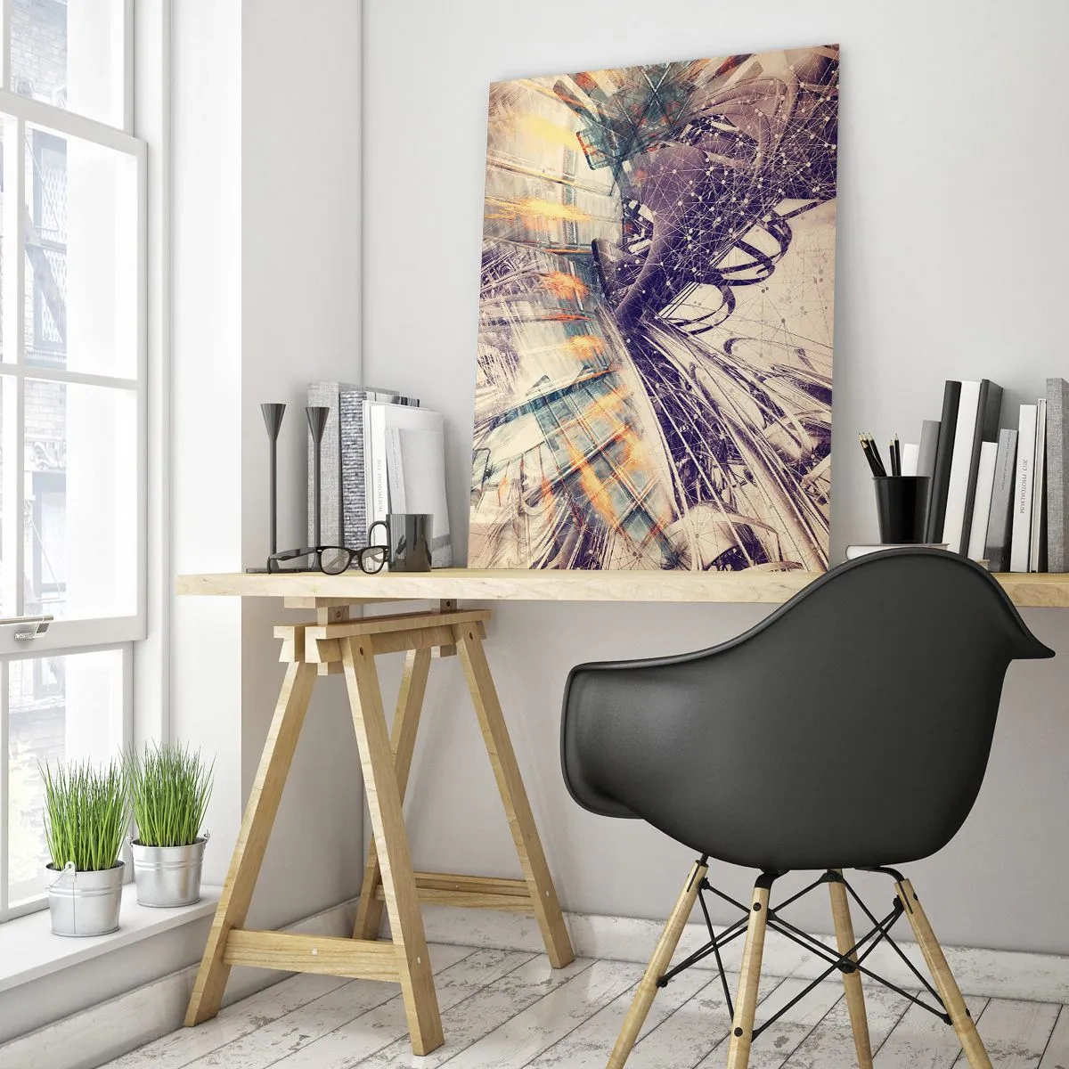 Glass picture - At High Speed - 50x70 cm