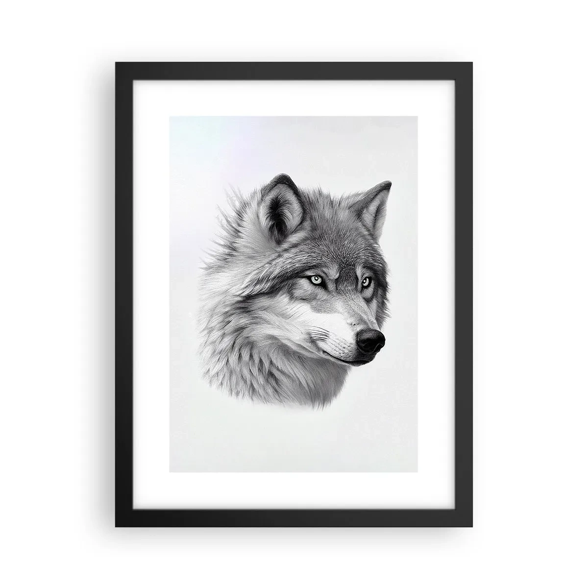 Poster in black frame - Alpha - Without a Doubt - 30x40 cm