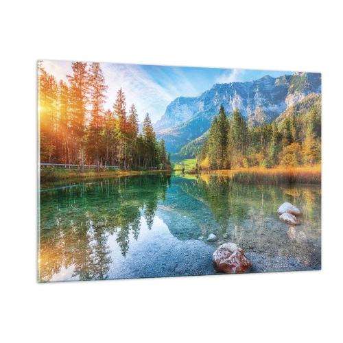 Glass picture - Mellow Autumn - 120x80 cm