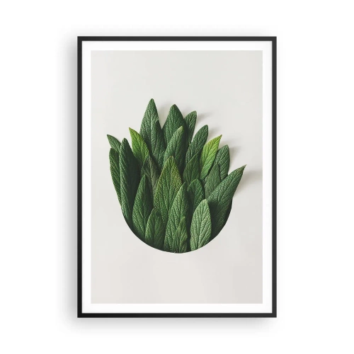 Poster in black frame - Untamed Curiosity - 70x100 cm