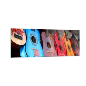 Glass picture - Latino Style - 140x50 cm