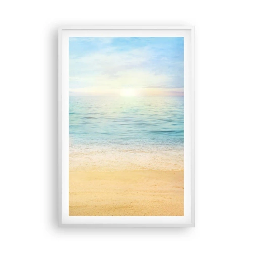 Poster in white frmae - The Big Blue - 61x91 cm