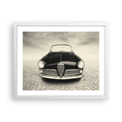 Poster in white frmae - How Can You not Love Me? - 50x40 cm