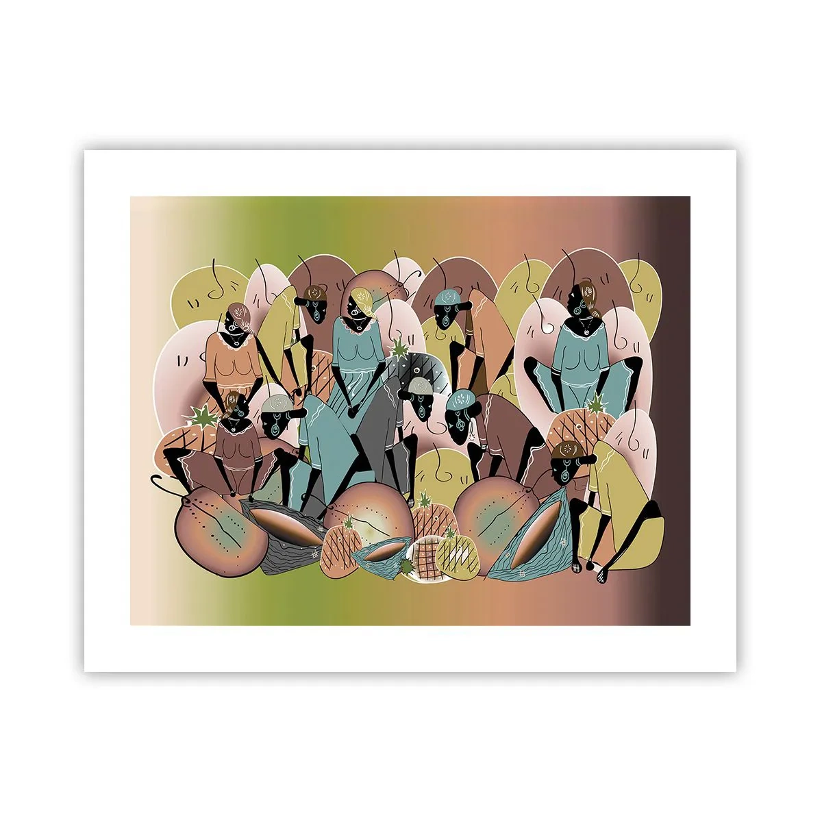 Poster - Big Holiday Is Coming - 50x40 cm