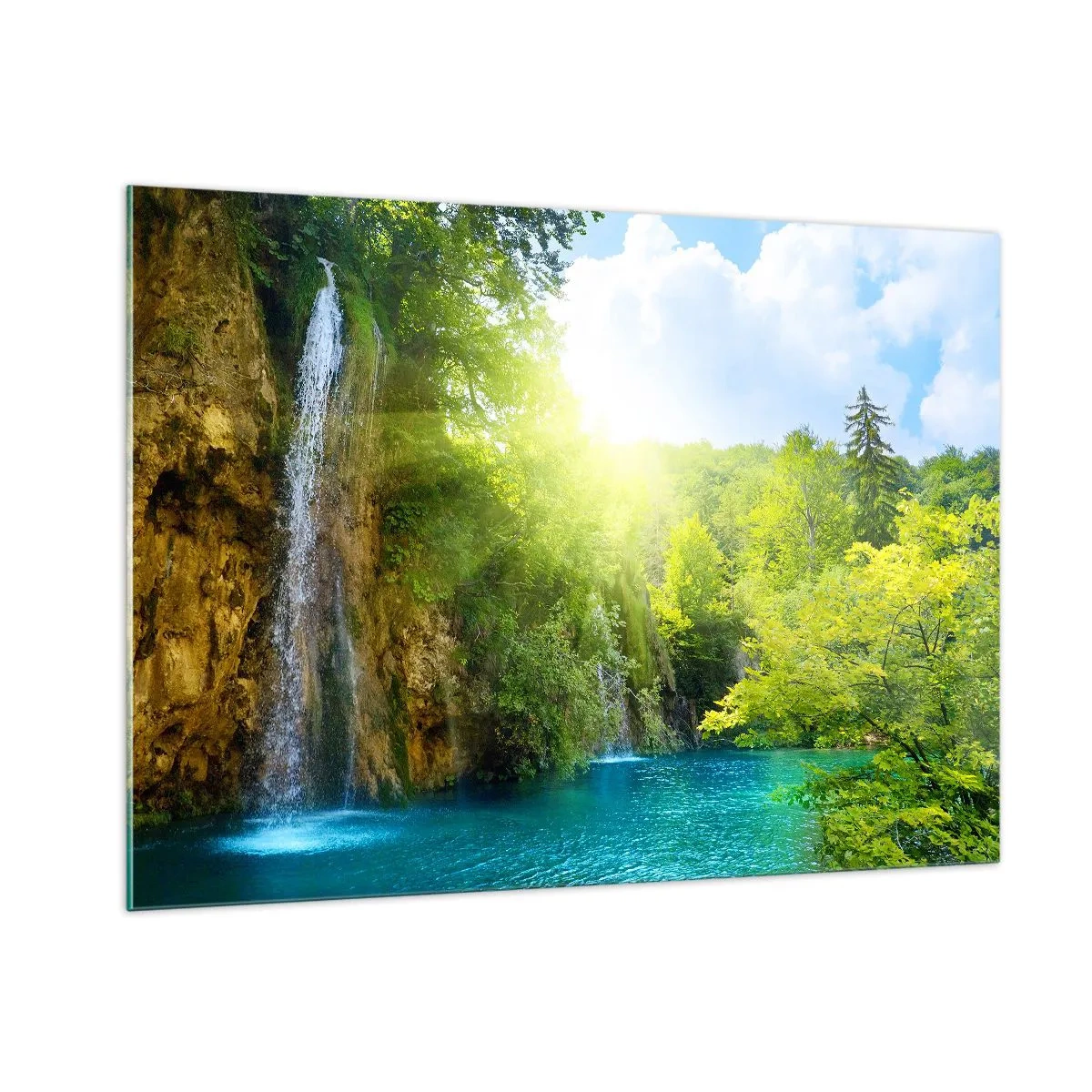 Glass picture - This Must Be Eden - 100x70 cm