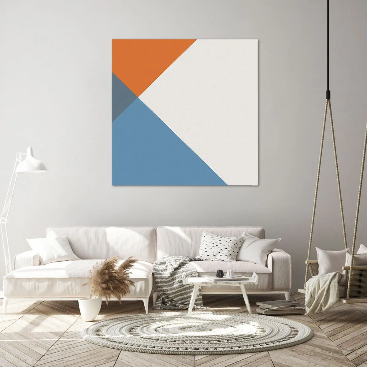 Canvas picture - At an Angle… - 30x30 cm