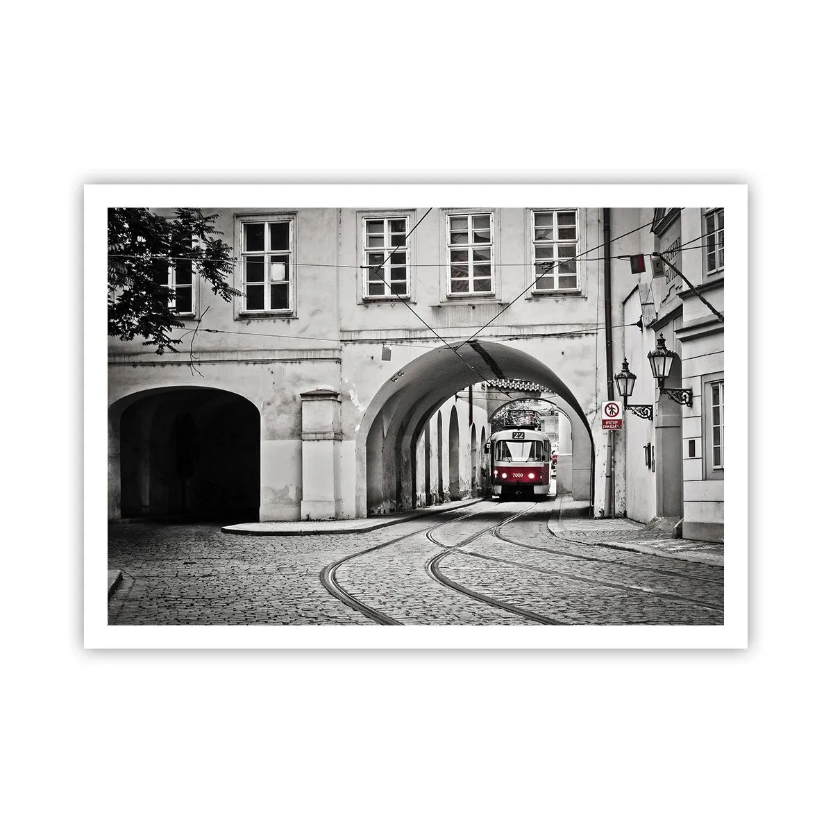 Poster - Through City Labirynth - 100x70 cm