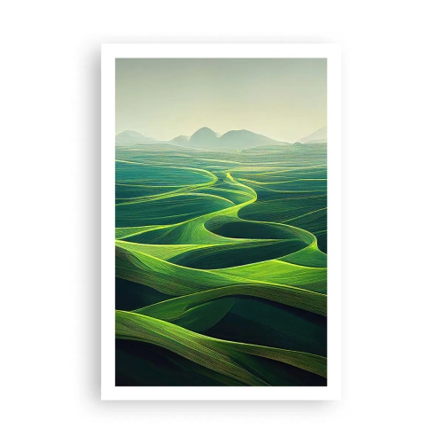 Poster - In Green Valleys - 61x91 cm
