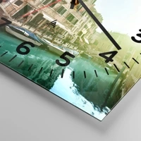 Clock face with numbers