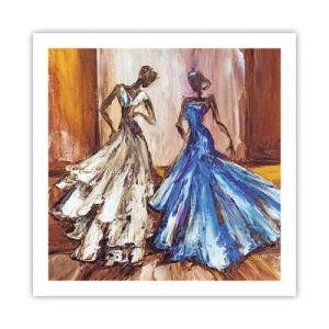 Poster - Charming Duo - 60x60 cm