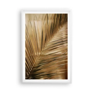 Poster in white frmae - Natural Colonnade - 61x91 cm