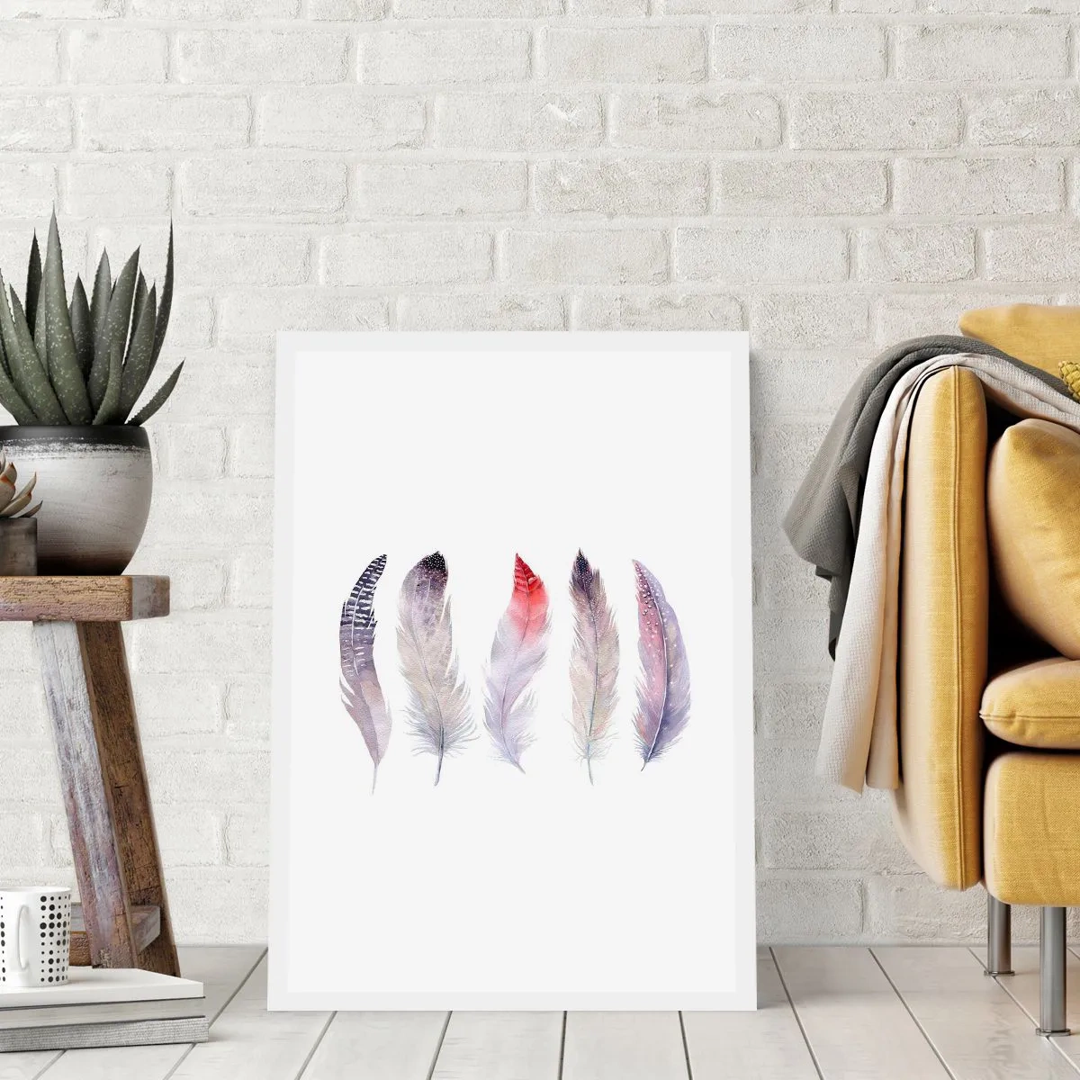 Poster - Delicate Like Pink Fog - 30x40 cm